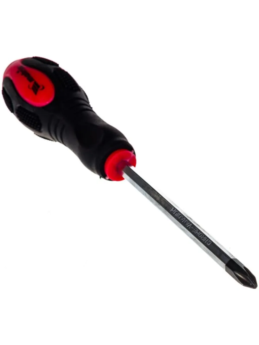 Отвертка ударная PH1 х75 мм, двухкомп рукоятка LASTING TOOLS