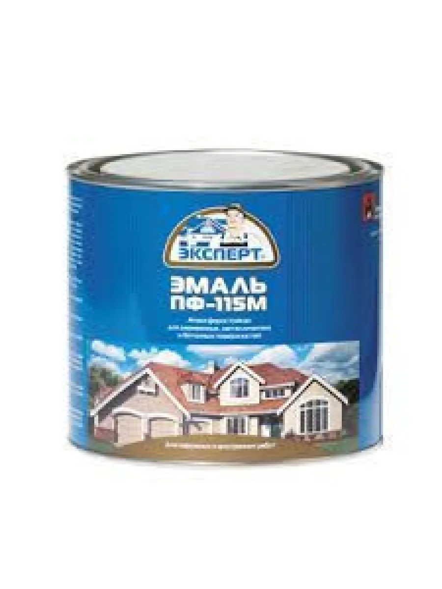 Эмаль ПФ-115М глянцевая серая ГОСТ 6465-76 RAL7038 (20кг)