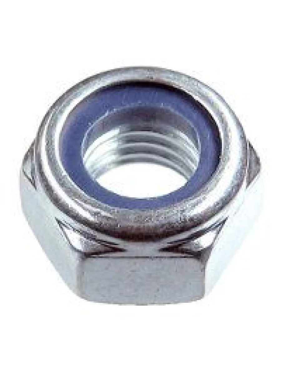 Гайка самоконтрящаяся оцинкованная DIN 985 М16 POWER FASTEN