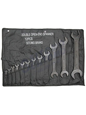 Набор ключей рожковых  6-46 мм (12 шт.) LASTING TOOLS